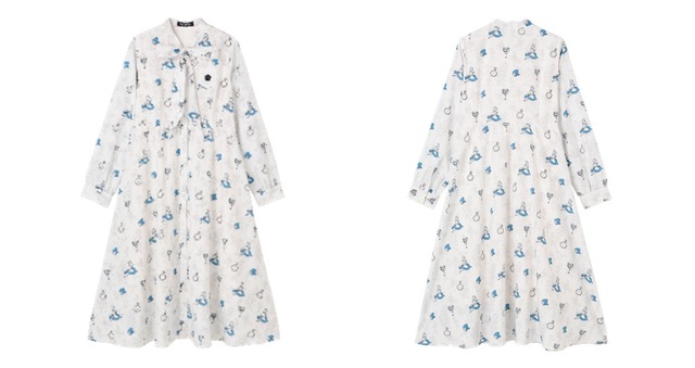 アリスインワンダーランド ワンピース ¥27,500｜マリークワント アリス イン ワンダーランド デザイン コレクション