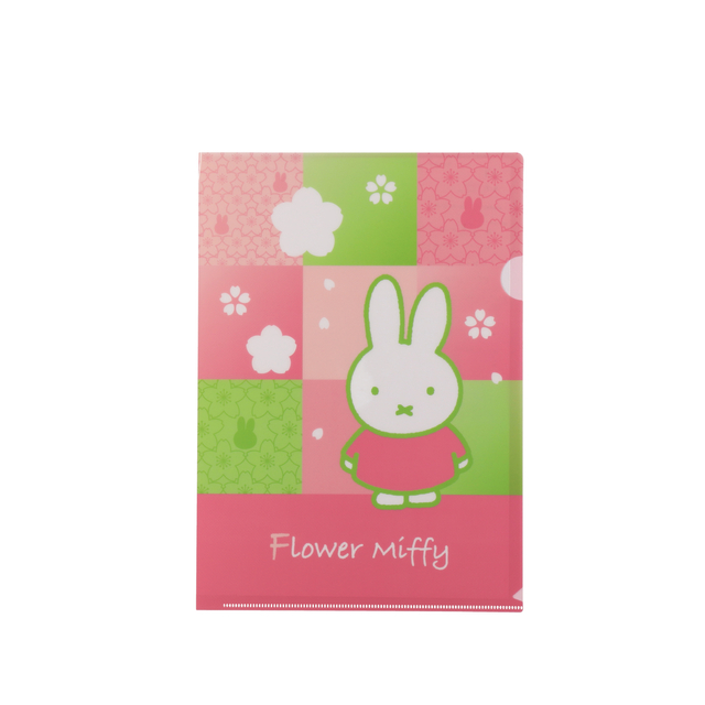 Flower Miffy A4クリアファイル　さくら　627円(税込)