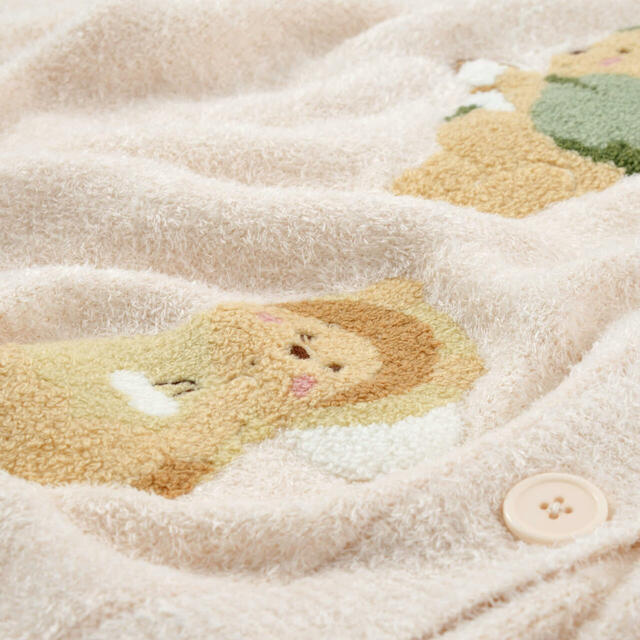 プーさん 長袖カーディガン ルームウェア ホワイト M WHITE POOH 6,600円