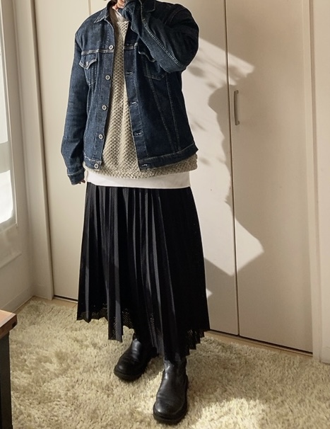 【ワークマン ダイヤフリースプルオーバー】ジャケットを羽織ってレイヤリングを楽しんでも○