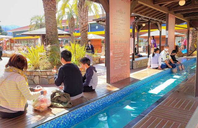 【こんにゃくパーク】足湯