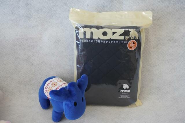 【moz たっぷり入る！3層キルティングバッグ】パッケージ正面