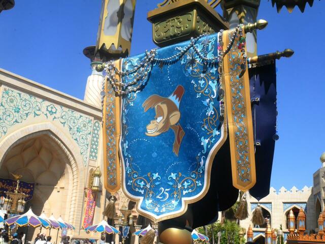「東京ディズニーシー　25周年“スパークリング・ジュビリー”」デコレーション