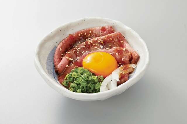 ユッケ風ローストビーフ