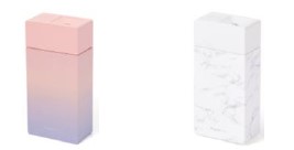 【Francfranc】「ポシェ 充電式加湿器」（グラデーション ピンク／マーブル ホワイト）価格：3,280円（税込）