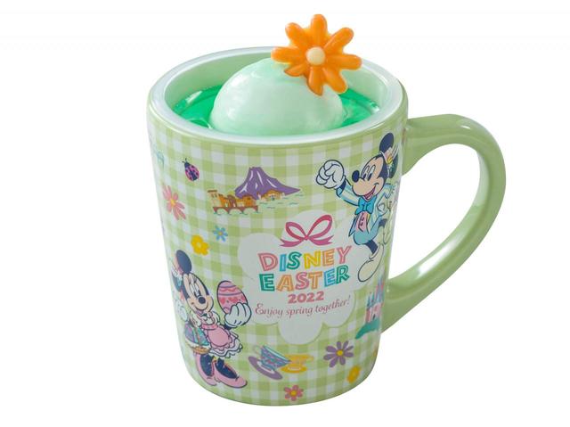 「ディズニー・イースター」レアチーズムース＆オレンジゼリー、スーベニアカップ付き 900円｜東京ディズニーランド「スウィートハート・カフェ」