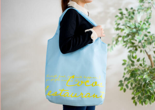 「オリジナルエコバッグ」＜サイズ：約W43×H34×D80cm＞【使えるおしゃれアイテム＆3,500円相当のお食事券入り！「ココス冬の福袋2025」11月22日より予約販売開始！】　