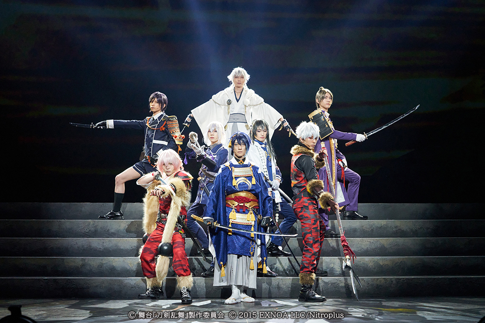 三日月宗近、鶴丸国永】劇場版 舞台刀剣乱舞 无伝 大阪夏の陣 特典 