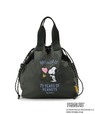 【grove×PEANUTS】「ナイロン巾着トートバッグ」￥7,697