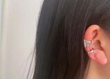 【セリア　イヤーカフ】片方だけ着けるのもおすすめ