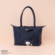【サマンサタバサ「スヌーピー」コレクション】「トートバッグ」(ネイビー)¥27,500