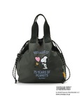【grove×PEANUTS】「ナイロン巾着トートバッグ」￥7,697