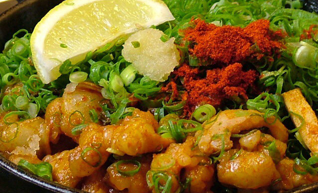 博多屋名物和牛ホルモンと地鶏のにわか焼きスペシャル