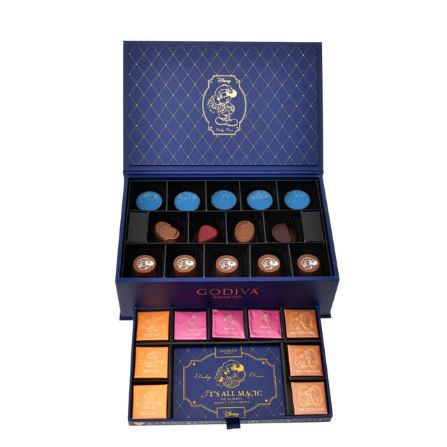 【GODIVA】ミッキー チョコレート グランプラス カード入り DISNEY VALENTINE 2026 12,000円