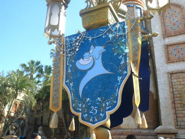 「東京ディズニーシー　25周年“スパークリング・ジュビリー”」デコレーション
