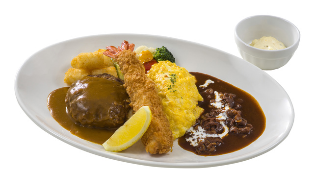 「センターストリート・コーヒーハウス」コンビプレート