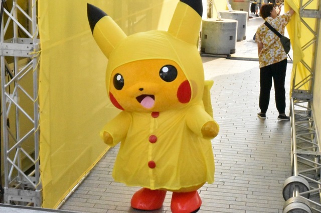 カッパ姿がカワイイ