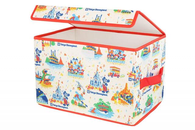 収納グッズ 3,200円|東京ディズニーリゾート40周年記念「Make Your Favorite」第2弾グッズ|販売店舗:東京ディズニーランド「グランドエンポーリアム」、東京ディズニーシー「エンポーリオ」、東京ディズニーリゾート・アプリ|発売日:2024年2月1日(木)