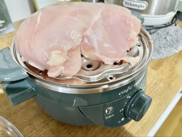 【ANABAS　スチームクッカー】乗せて15分蒸すだけ！