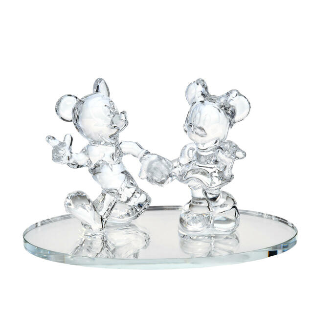 【Arribas Brothers】ミッキー&ミニー フィギュア Figurine Mickey&Minnie Walking Clear 5,390円