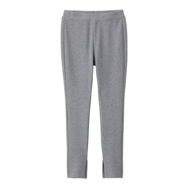 リブスリットストレッチパンツ