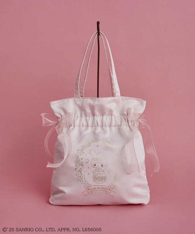My Melody ダブルリボントートバッグ 6,600円