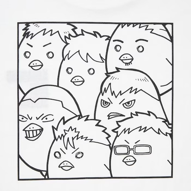 劇場版 ハイキュー!! UT（半袖・レギュラーフィット） ¥1,500｜ユニクロ