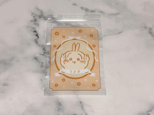 【ちいかわ B7ジッパー袋8P】サイズ(内寸):(約)縦14×横9.8cm