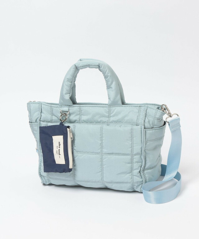 「オリジナルポーチ付きキルトトートバッグM」4,500円(税込)