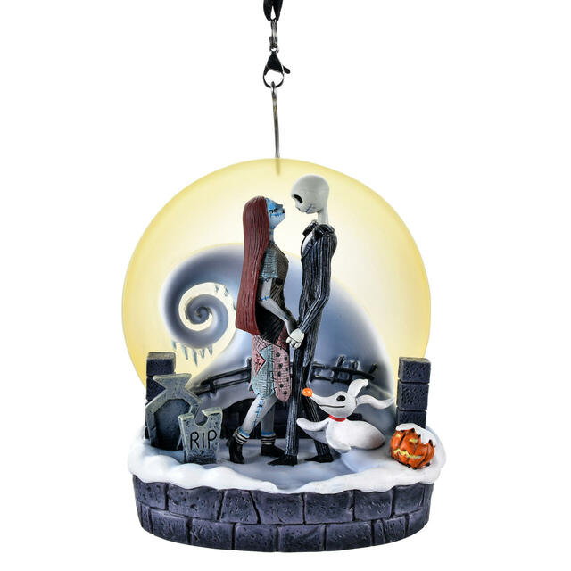 ジャック・スケリントン＆サリー、ゼロ オーナメント ライトアップ Tim Burton's The Nightmare Before Christmas Disney Christmas Ornament 2,800円 ※一部店舗限定