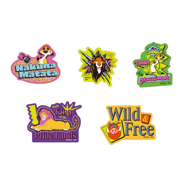 F賞 ステッカーセット｜Happyくじ ディズニー『ライオン・キング』