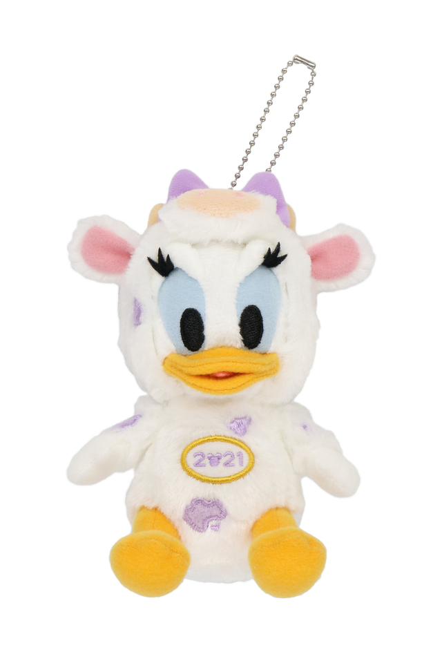 TDR 2021年 ウシのコスチューム ぬいぐるみバッジ 1,700円