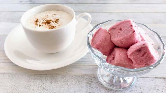 【カルディ:ル・トン・デ・セリーズ ギモーヴ(フランボワーズ)】クランベリーの酸味が効いた上品な甘さです