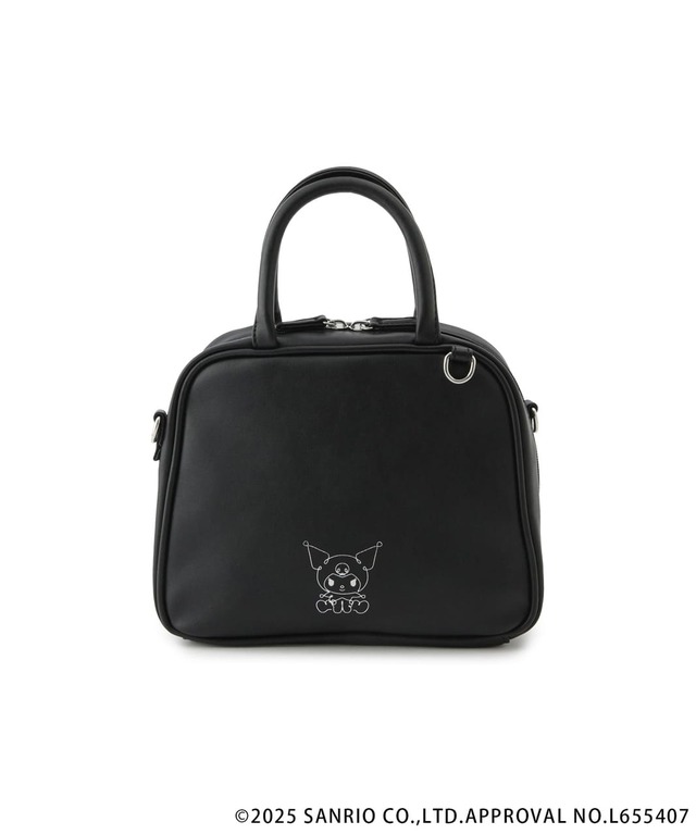 【サンリオキャラクターズ×ロペピクニック】「ミニボストンショルダーバッグ」カラー:ブラック(クロミ) ¥5,489