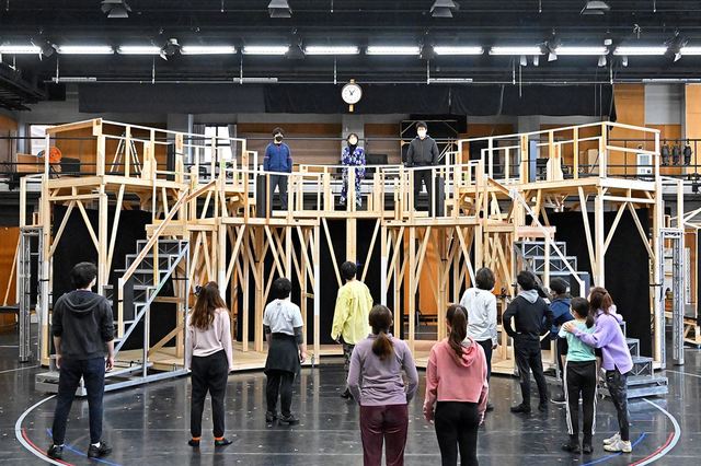 劇団四季オリジナルミュージカル『バケモノの子』稽古風景