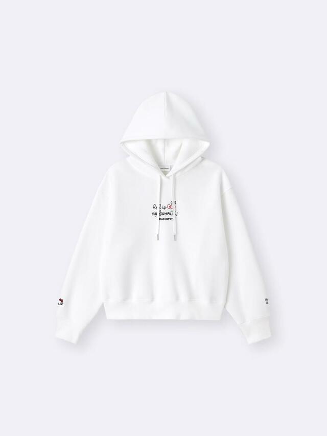 GU サンリオキャラクターズ ヘビーウェイトスウェットショートパーカ ¥2,990