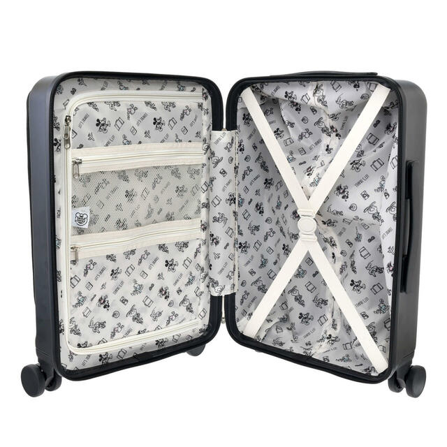 ミッキー スーツケース 機内持ち込みサイズ ブラック DISNEY TRAVEL 19,000円