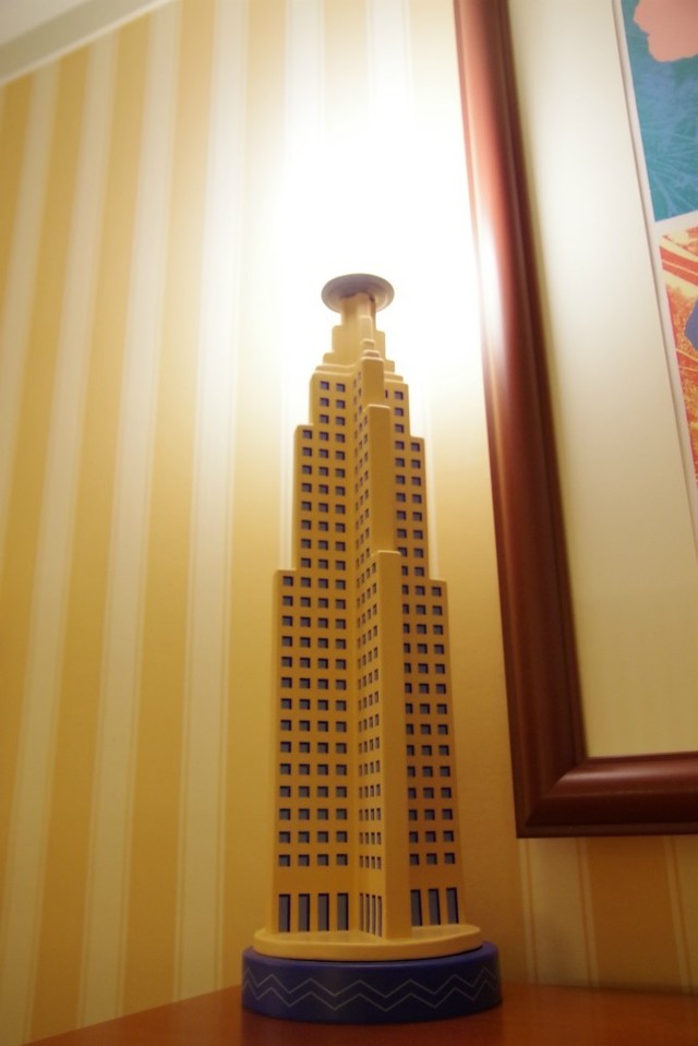 ホテルニューヨークのランプ