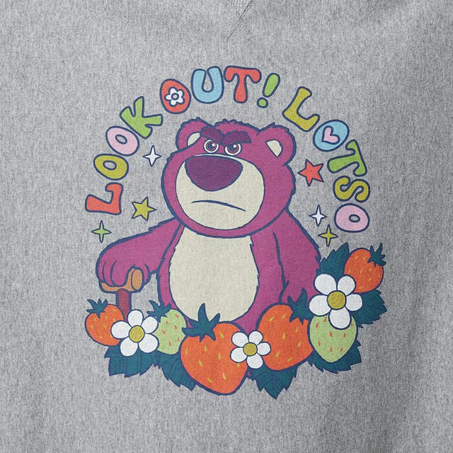 スウェT(5分袖) ¥1,990｜GU ディズニー&ピクサー「トイ・ストーリー3」ロッツォ コレクション