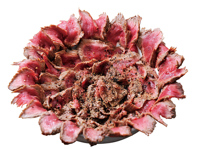 がぶ丼1.5倍（味噌汁＋小鉢付き）1990円｜がぶ