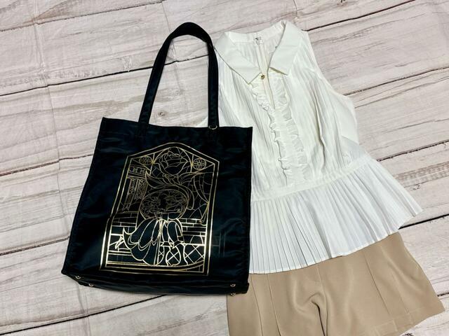 ブラウス＆ショートパンツコーデに合わせてもかわいい♪