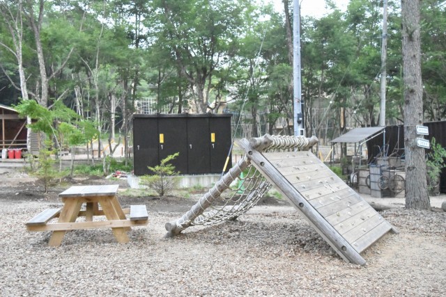 アウルアドベンチャーができないお子さんも遊べる遊具アリ