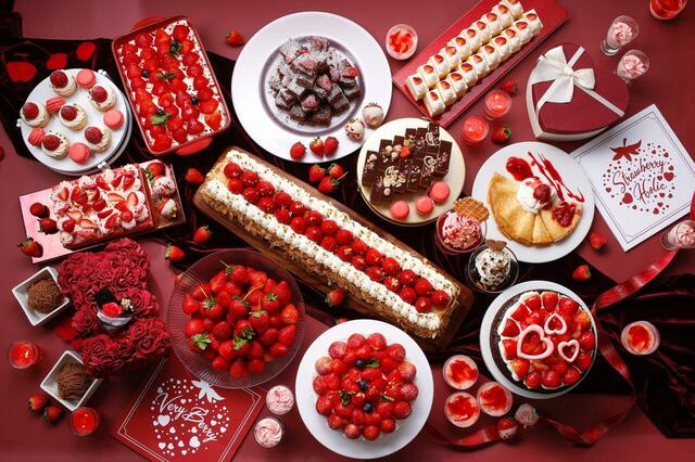 「ストロベリーホリック」＜期間：2026年1月20日～5月12日＞【旬のいちごを贅沢に楽しめるスイーツブッフェが登場！「インターコンチネンタル 東京ベイ」でいちご尽くしの世界へ♪】