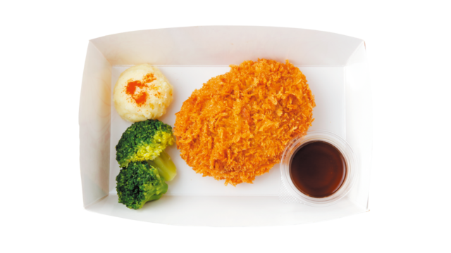 メンチカツ テイクアウト 715円（税込）宅配 1,010円（税込）【びっくりドンキー「ハンバーグ屋のメンチカツ」】