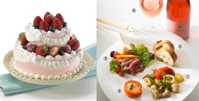 おうちで本格フレンチとゴージャス2段ケーキ！