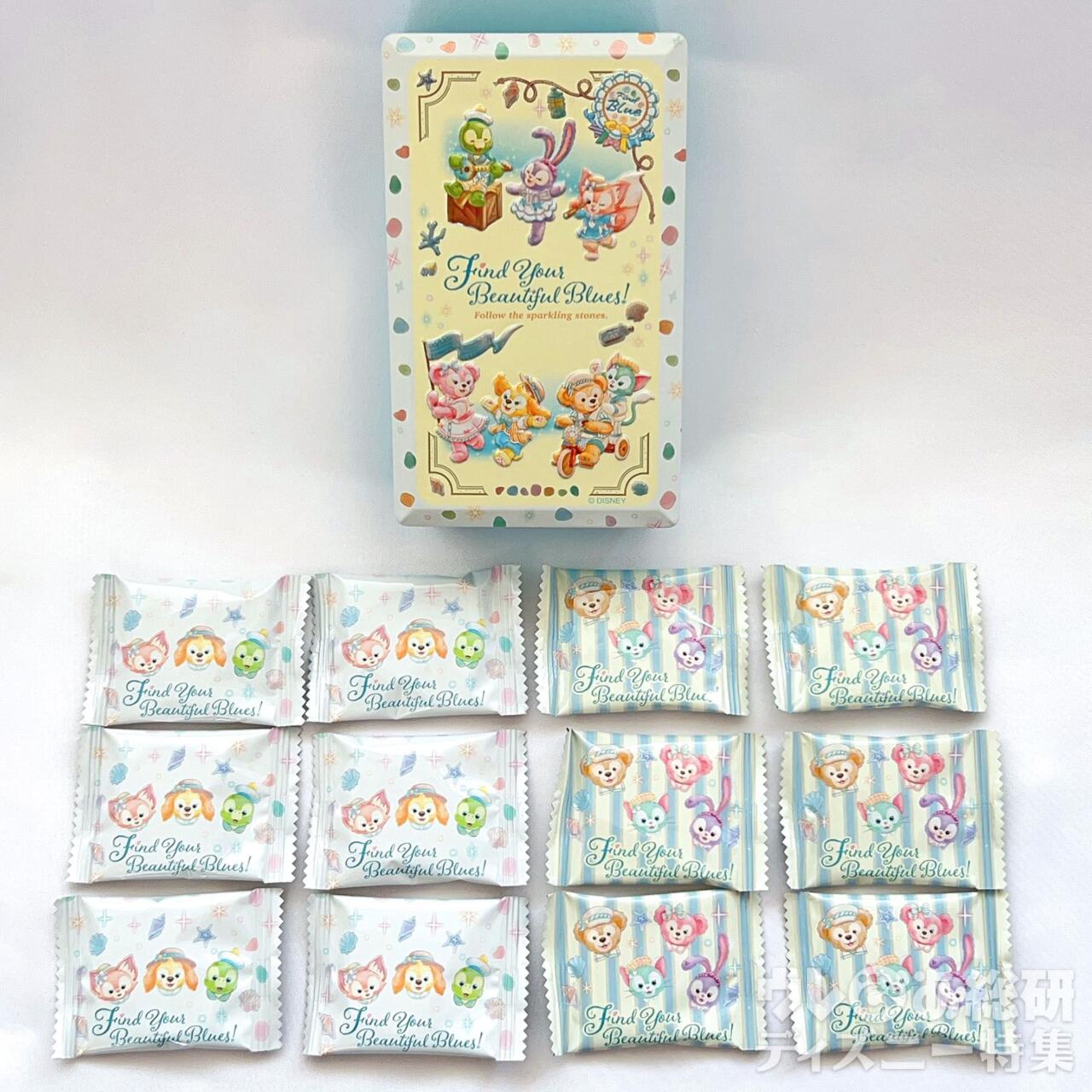 ディズニー】“激かわ缶”入り♪ 最新「ダッフィーお菓子」全種完食