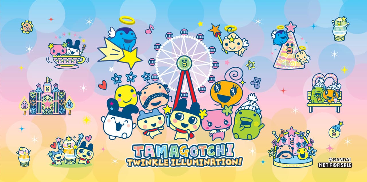 さがみ湖イルミリオン×たまごっち】開催！限定コラボグッズは10種類