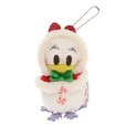 ぬいぐるみバッジ 1,600円｜長さ約12.5cm｜東京ディズニーリゾート「ディズニー・クリスマス」2019｜販売店舗：東京ディズニーランド「グランドエンポーリアム」、東京ディズニーシー「エンポーリオ」