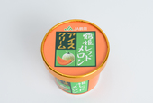 鶴姫レッドメロンアイスクリーム(山形県 鶴岡市農業協同組合JA鶴岡 270円)