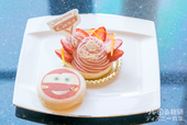 “ピクサー・プレイタイム”ケーキセット 1,600円｜ピクサー・プレイタイム｜ディズニーアンバサダーホテル「ハイピリオン・ラウンジ」